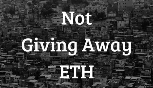 【Not giving away ETH】仮想通貨も『振り込め詐欺』に要注意